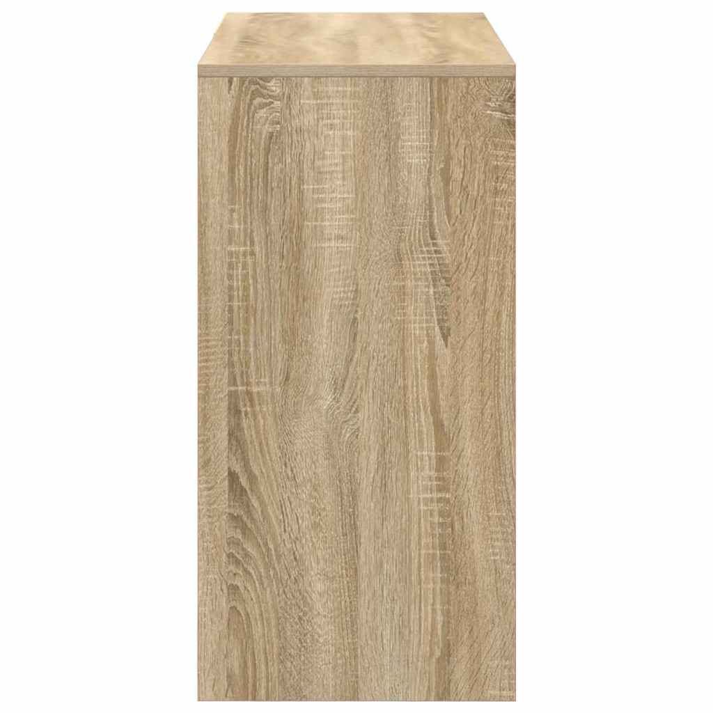 Scrivania Rovere Sonoma Legno ingegnerizzato 90 x 37.5 x 75 cm