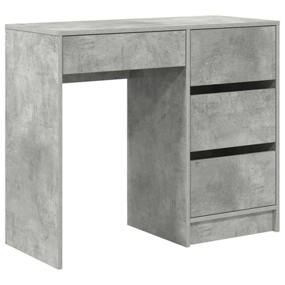 Scrivania Grigio cemento 90 x 37.5 x 75 cm Legno multistrato