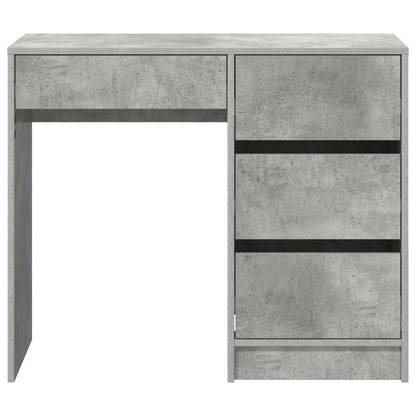 Scrivania Grigio cemento 90 x 37.5 x 75 cm Legno multistrato | homemem39