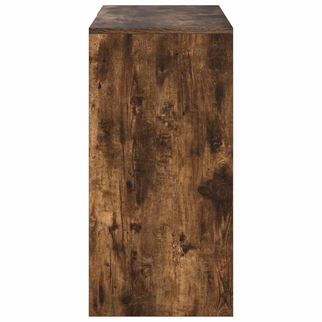 Scrivania Rovere fumé 90 x 37.5 x 75 cm Legno multistrato | homemem39