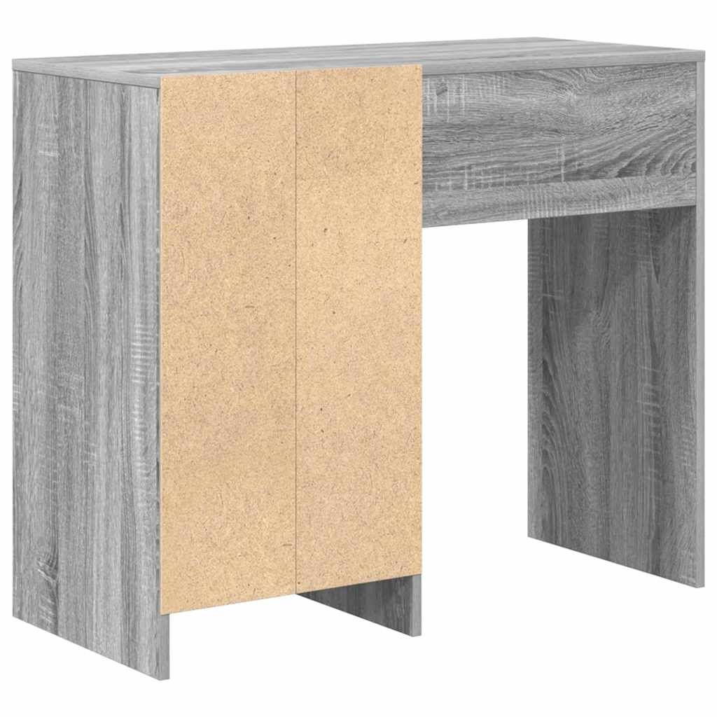 Scrivania Grigio Sonoma 90 x 37.5 x 75 cm Legno multistrato | homemem39