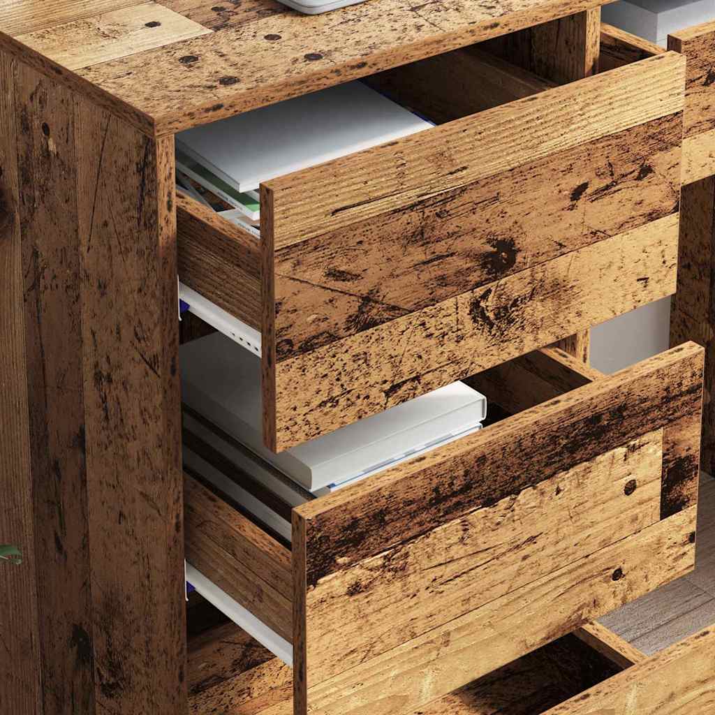 Scrivania Legno vecchio 90 x 37.5 x 75 cm Legno multistrato | homemem39