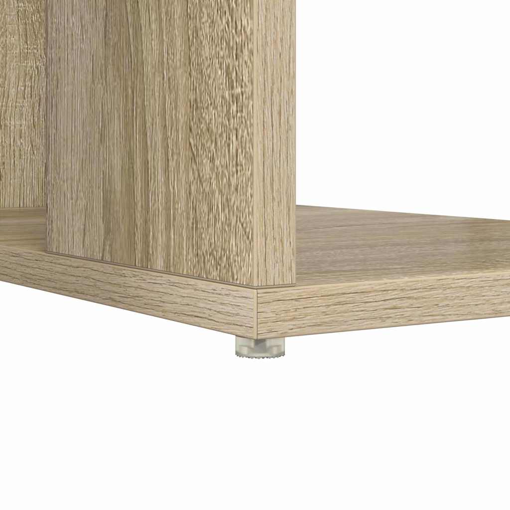 Scrivania Rovere Sonoma 130 x 50.5 x 75 cm Legno multistrato | homemem39