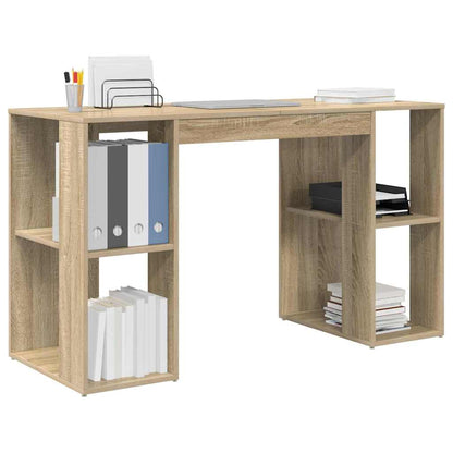 Scrivania Rovere Sonoma 130 x 50.5 x 75 cm Legno multistrato | homemem39