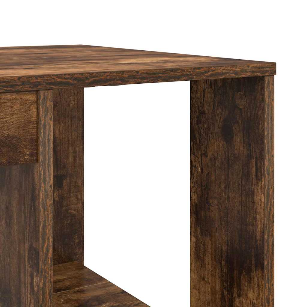 Scrivania Rovere fumé Legno ingegnerizzato 130 x 50.5 x 75 cm