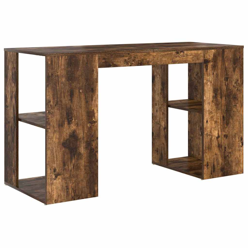 Scrivania Rovere fumé Legno ingegnerizzato 130 x 50.5 x 75 cm