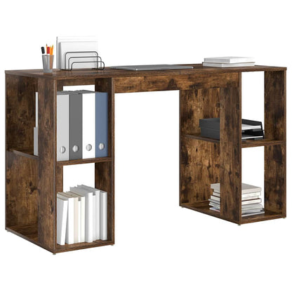 Scrivania Rovere fumé Legno ingegnerizzato 130 x 50.5 x 75 cm