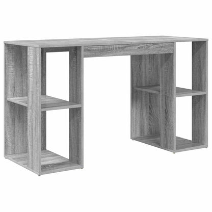 Scrivania Grigio Sonoma 130 x 50.5 x 75 cm Legno multistrato | homemem39