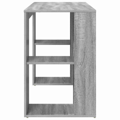 Scrivania Grigio Sonoma 130 x 50.5 x 75 cm Legno multistrato | homemem39
