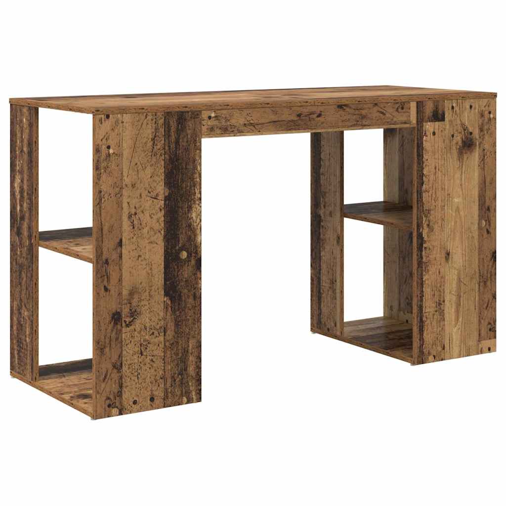 Scrivania Legno vecchio 130 x 50.5 x 75 cm Legno multistrato | homemem39