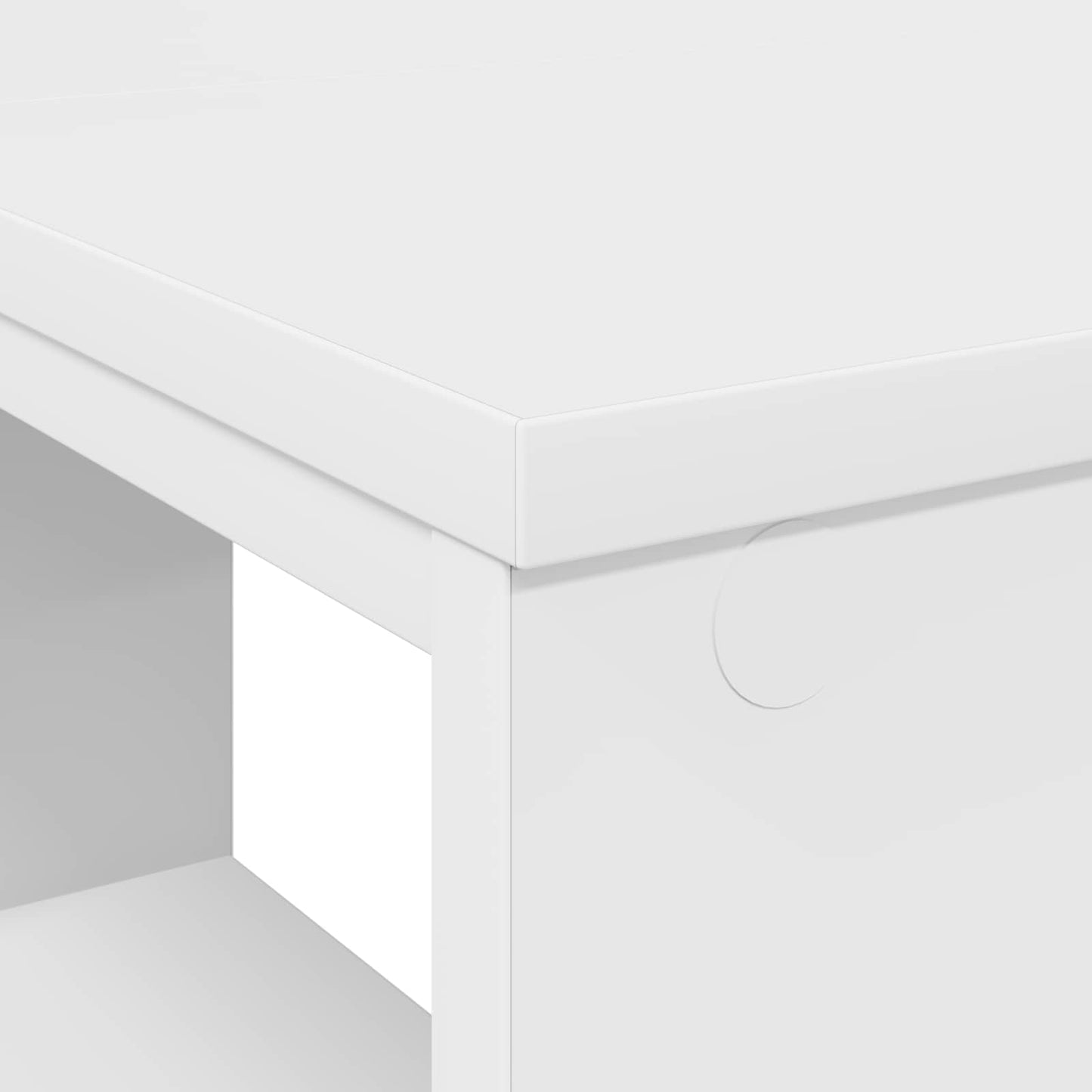 Scrivania Bianco 90 x 50 x 75 cm Legno multistrato