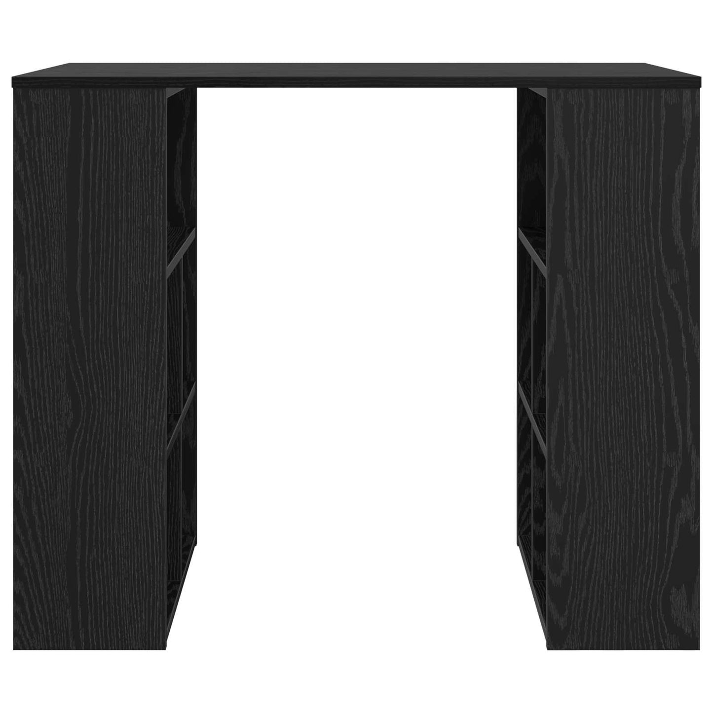 Scrivania Rovere Nero 90 x 50 x 75 cm Legno multistrato | homemem39