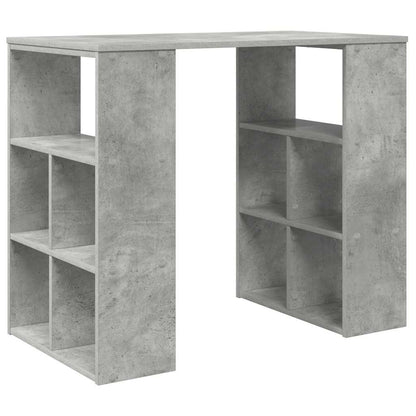 Scrivania Grigio cemento 90 x 50 x 75 cm Legno multistrato | homemem39