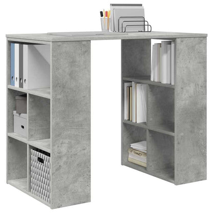 Scrivania Grigio cemento 90 x 50 x 75 cm Legno multistrato | homemem39