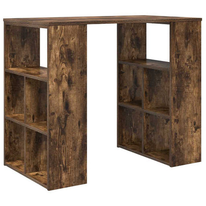 Scrivania Rovere fumé 90 x 50 x 75 cm Legno multistrato | homemem39