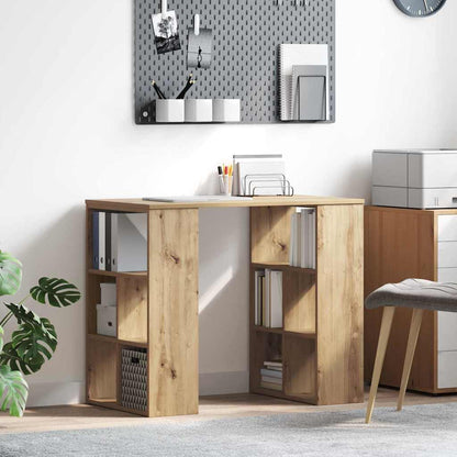 Scrivania Rovere artigianale 90 x 50 x 75 cm Legno multistrato | homemem39