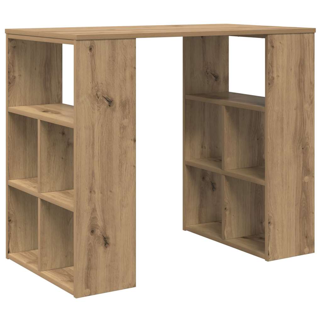 Scrivania Rovere artigianale 90 x 50 x 75 cm Legno multistrato | homemem39