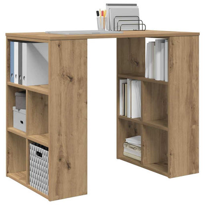 Scrivania Rovere artigianale 90 x 50 x 75 cm Legno multistrato | homemem39