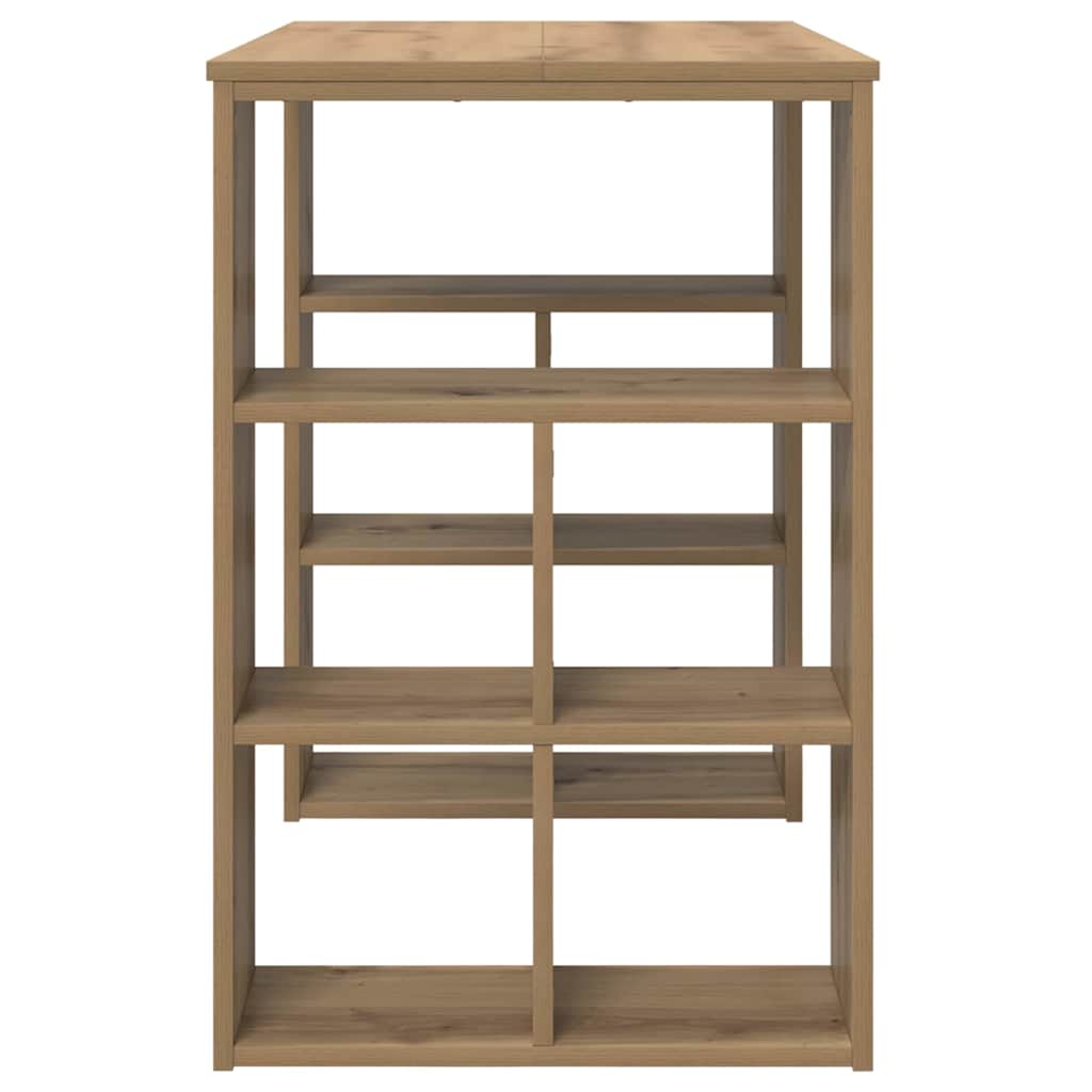 Scrivania Rovere artigianale 90 x 50 x 75 cm Legno multistrato | homemem39