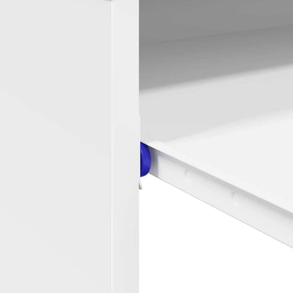 Scrivania Bianco Legno ingegnerizzato 77.5 x 43 x 79 cm