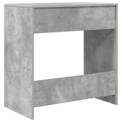 Scrivania Grigio cemento 77.5 x 43 x 79 cm Legno multistrato | homemem39
