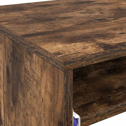 Scrivania Rovere fumé 77.5 x 43 x 79 cm Legno multistrato | homemem39