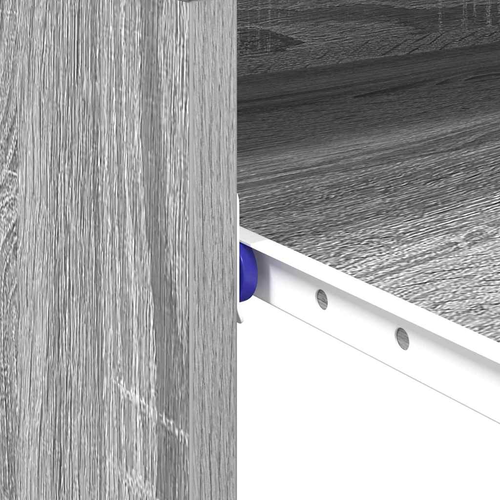 Scrivania Grigio Sonoma 77.5 x 43 x 79 cm Legno multistrato | homemem39
