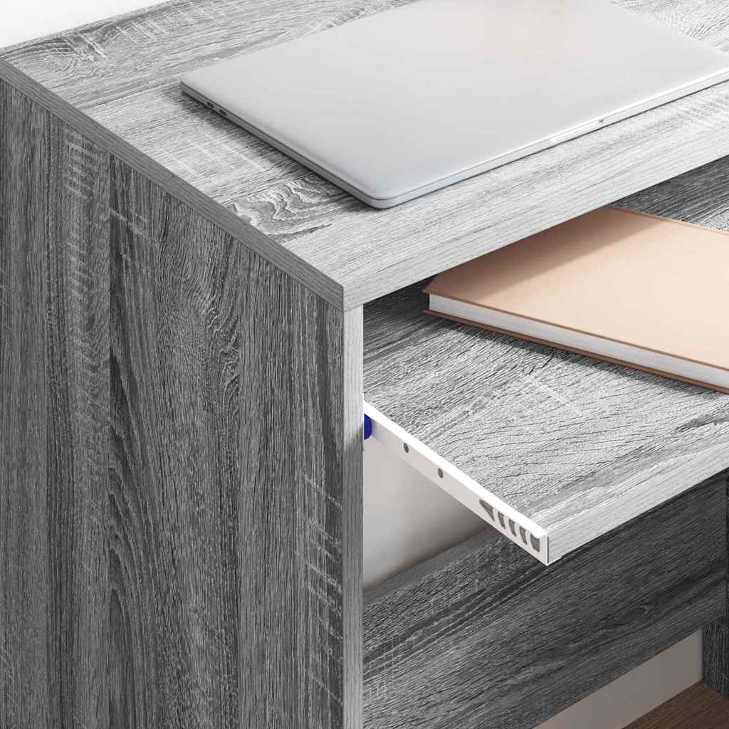 Scrivania Grigio Sonoma 77.5 x 43 x 79 cm Legno multistrato | homemem39