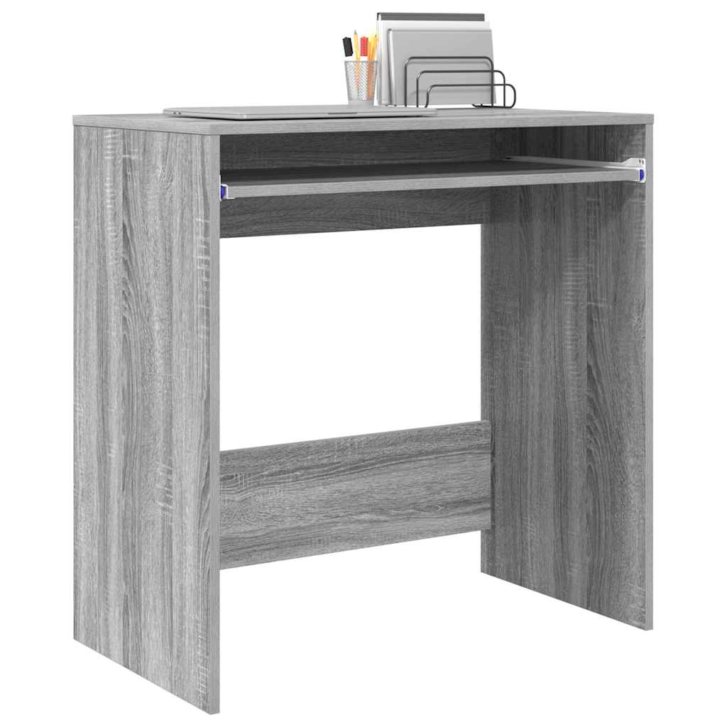 Scrivania Grigio Sonoma 77.5 x 43 x 79 cm Legno multistrato | homemem39
