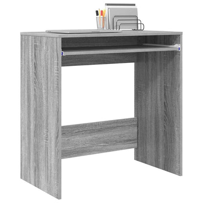 Scrivania Grigio Sonoma 77.5 x 43 x 79 cm Legno multistrato | homemem39