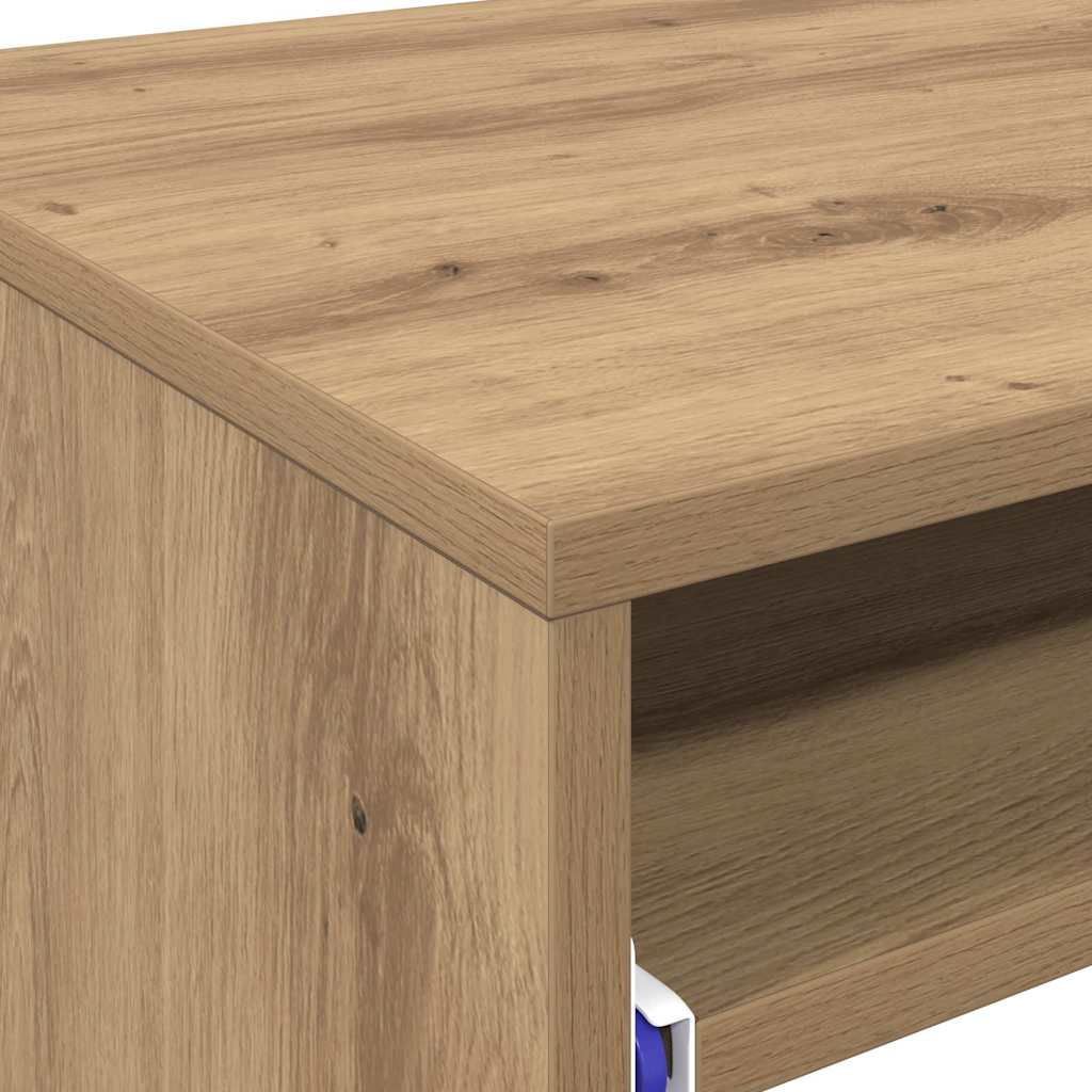 Scrivania con cassetto Rovere artigianale 77.5 x 43 x 79 cm | homemem39