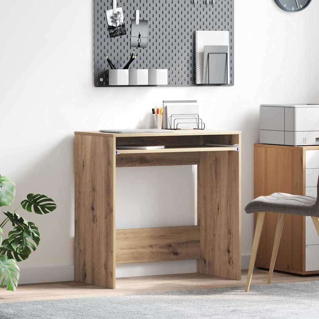 Scrivania con cassetto Rovere artigianale 77.5 x 43 x 79 cm | homemem39