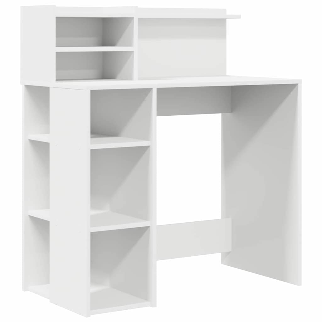 Scrivania con Magazzino Bianco 90 x 48 x 101.5 cm