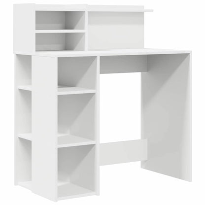 Scrivania con Magazzino Bianco 90 x 48 x 101.5 cm
