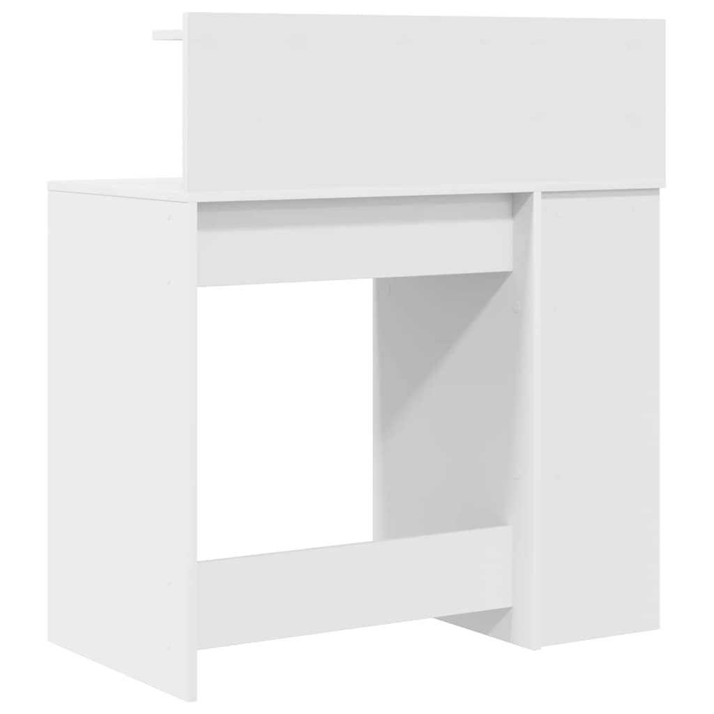 Scrivania con Magazzino Bianco 90 x 48 x 101.5 cm
