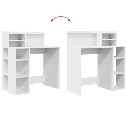 Scrivania Bianco 90 x 48 x 101,5 cm Legno multistrato