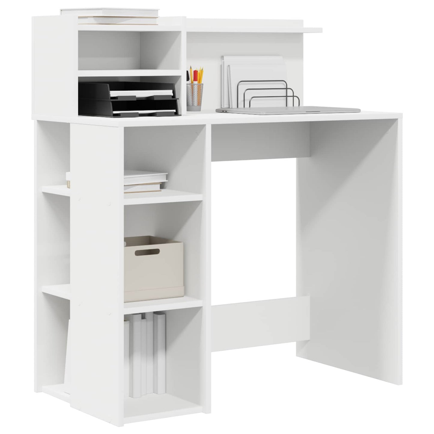Scrivania Bianco 90 x 48 x 101,5 cm Legno multistrato