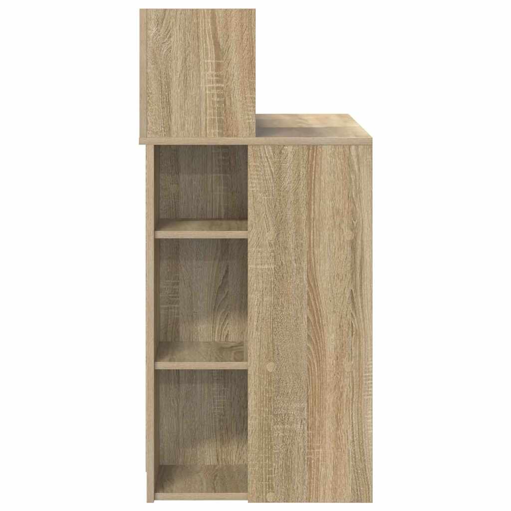 Scrivania Rovere Sonoma 90 x 48 x 101,5 cm Legno multistrato | homemem39