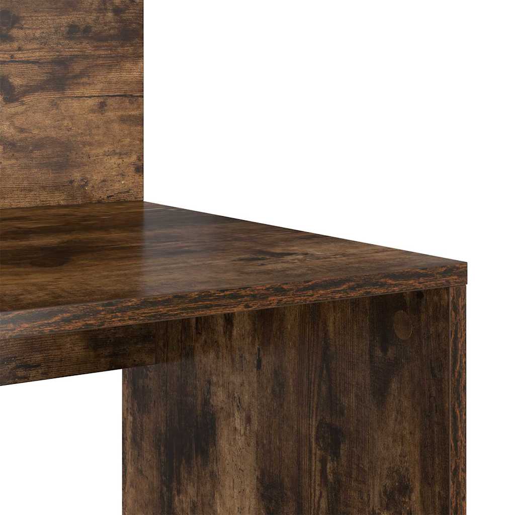Scrivania Rovere fumé 90 x 48 x 101,5 cm Legno multistrato | homemem39