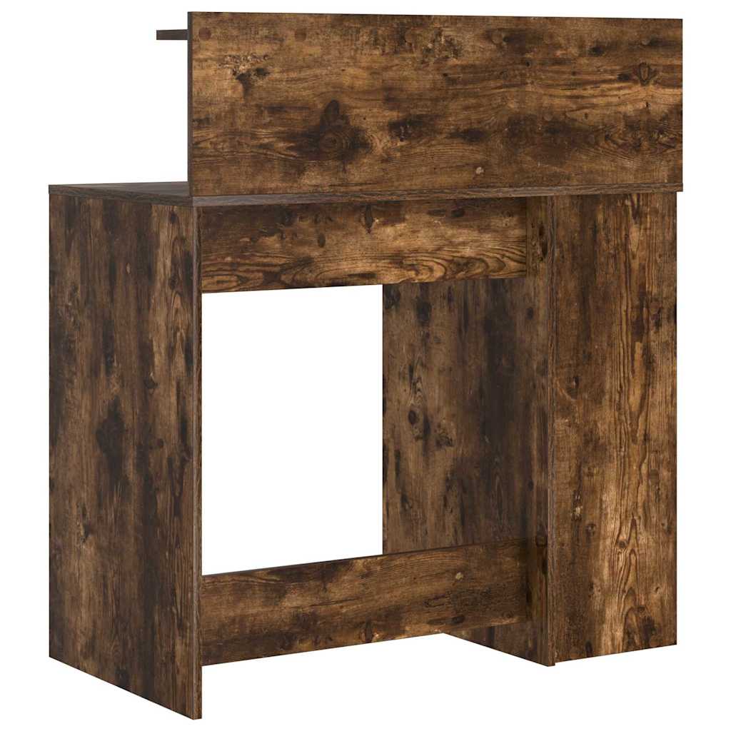 Scrivania Rovere fumé 90 x 48 x 101,5 cm Legno multistrato | homemem39