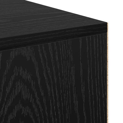 Scrivania Rovere Nero 102 x 50 x 75 cm Legno multistrato | homemem39
