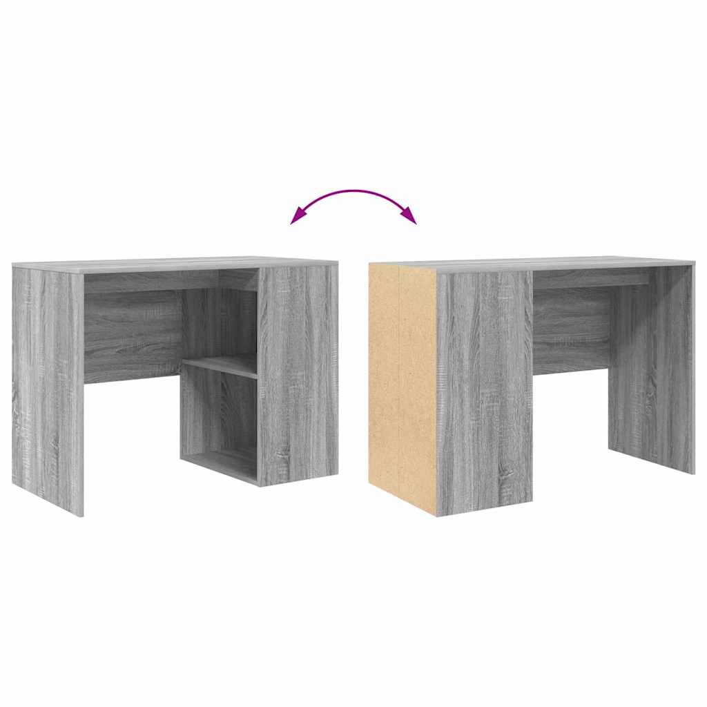 Scrivania Grigio Sonoma 102 x 50 x 75 cm Legno multistrato | homemem39