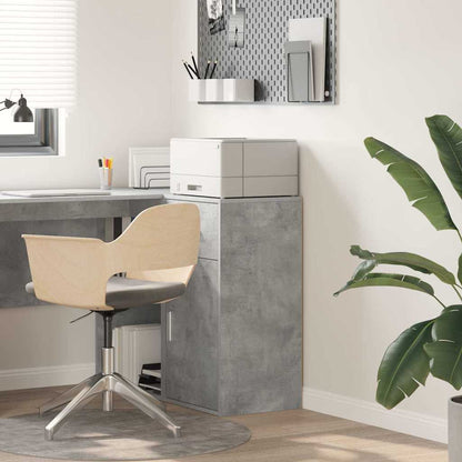 Credenza Grigio cemento 38 x 34.5 x 75 cm Legno multistrato