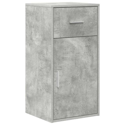 Credenza Grigio cemento 38 x 34.5 x 75 cm Legno multistrato