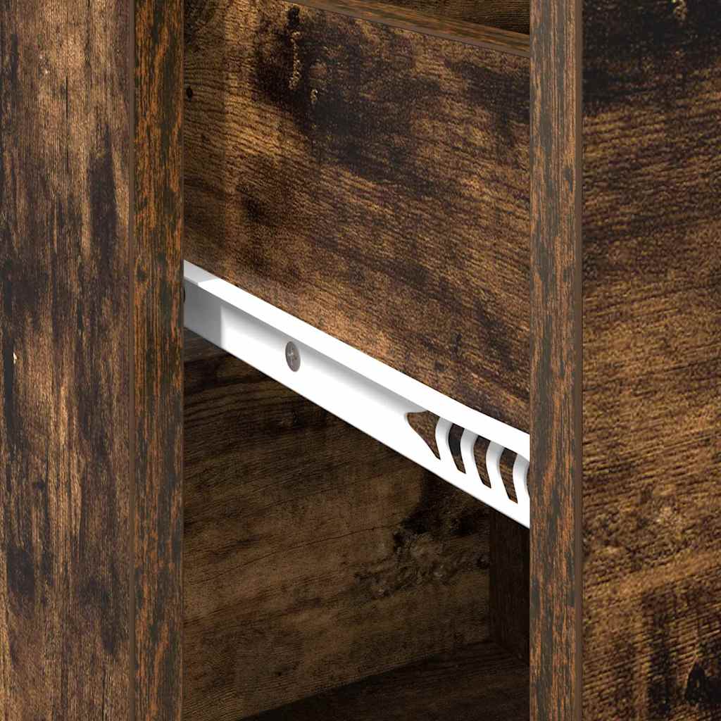 Credenza Rovere fumo 38 x 34.5 x 75 cm Legno multistrato