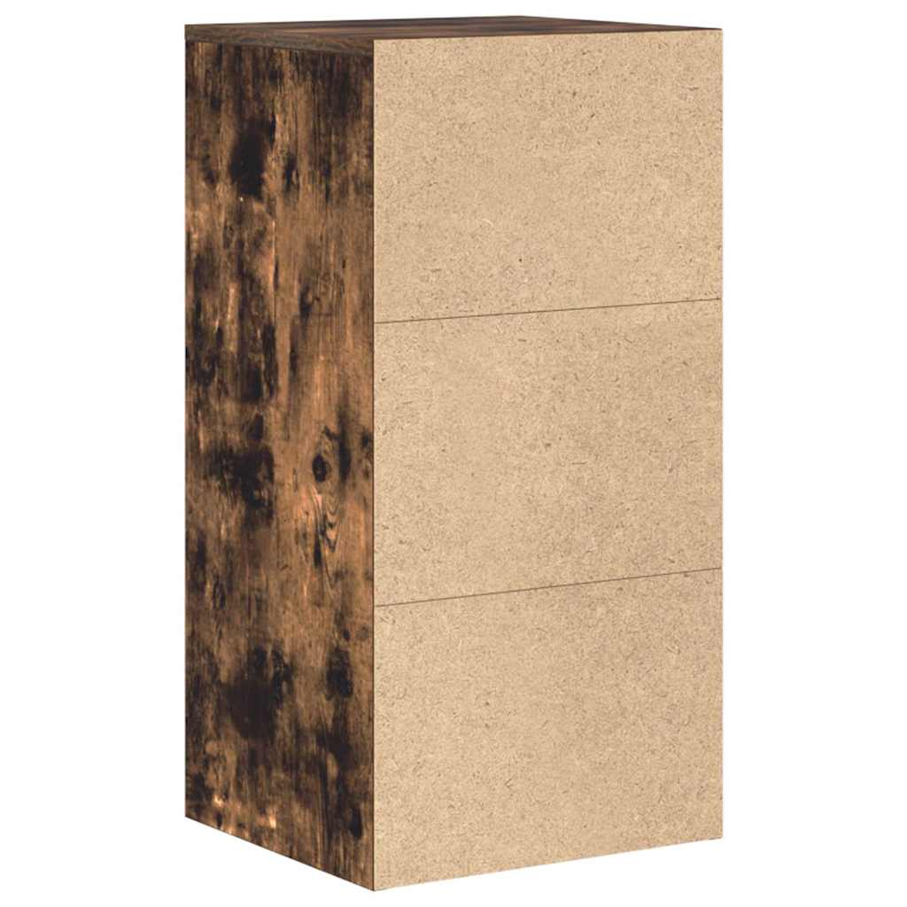 Credenza Rovere fumo 38 x 34.5 x 75 cm Legno multistrato