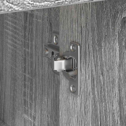 Credenza Grigio sonoma 38 x 34.5 x 75 cm Legno multistrato