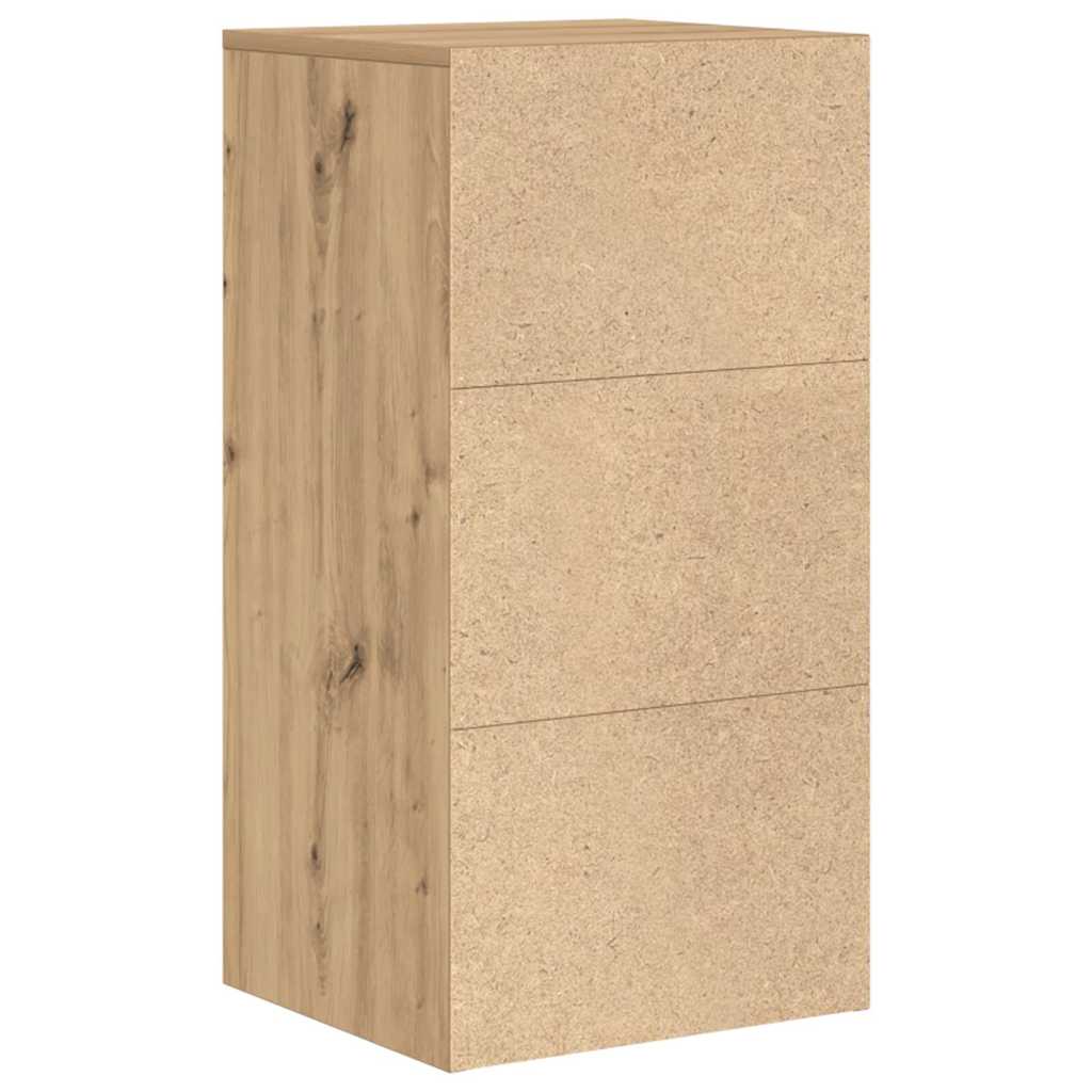 Credenza rovere artigianale 38 x 34.5 x 75 cm Legno multistrato
