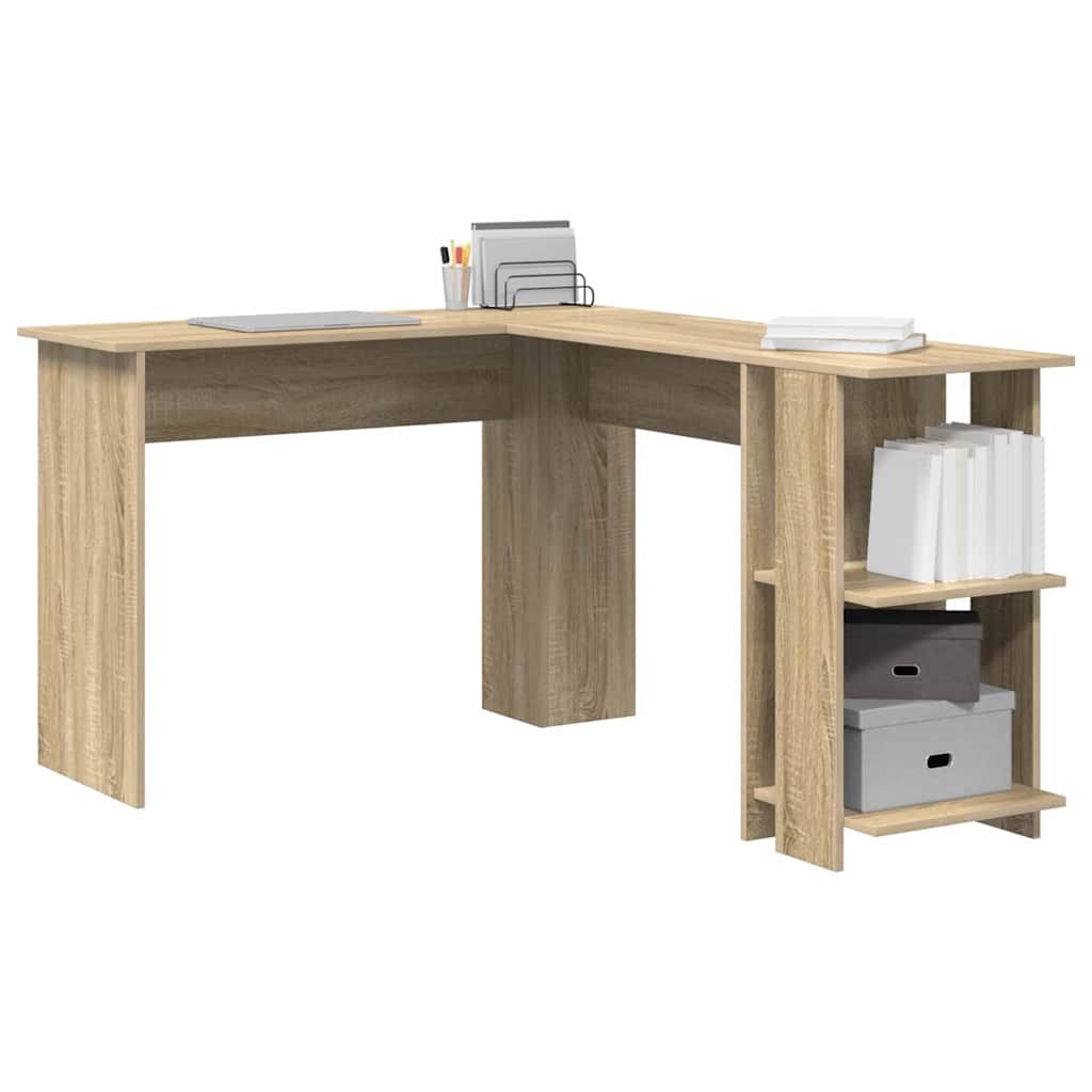 Scrivania ad angolo Rovere Sonoma 140 x 113,5 x 75 cm | homemem39