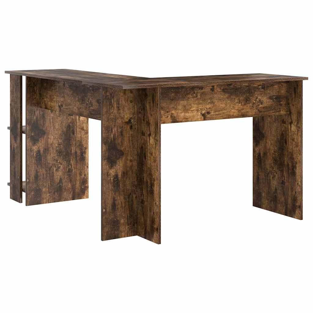Scrivania ad angolo Rovere fumé 140 x 113,5 x 75 cm | homemem39